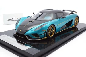 Koenigsegg Regera - Peacock Blue - 1:18 - FrontiArt (F079-159) - Picture 1 of 3