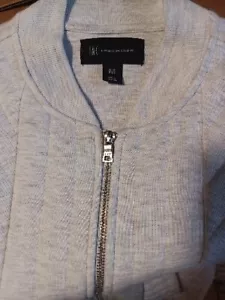 INC Mens Quilted Jacket, White, Medium (Regular) - Picture 1 of 8