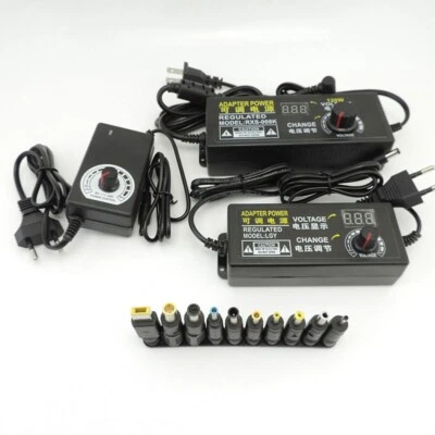 Universal Adjustable Power Supply adapter 48W 220v AC to DC 3v-24V 12V 9v 12v 5V - Image 1 of 4