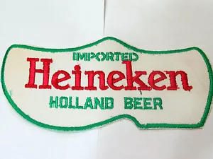Heineken Beer Patch Imported Holland Jacket Ex-lg 9" size - Picture 1 of 3