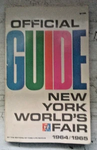 1964-65 NEW YORK WORLDS FAIR OFFICIAL GUIDE BOOK - Picture 1 of 2