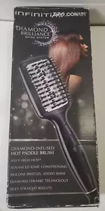 Infinite Pro Conair Diamond Brilliance Infused Hot Paddle Brush - Bild 1 von 6