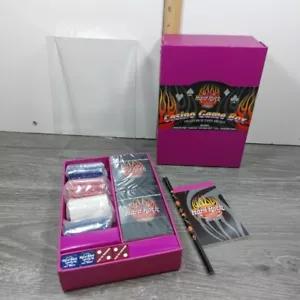 Caja de juego de casino Hard Rock Hotel Las Vegas - Cartas y dados + Lápiz de coleccionista ✏️ - Imagen 1 de 11