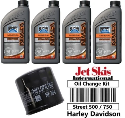 Oil Change Tune Up Kit for Harley Davidson Street 500 Street 750 XG500 XG750 - Image 1 of 4