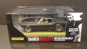 PIONEER P024 FORD MUSTANG 390GT BULLITT STEALTH SPECIAL ED. 1/32 PER SCALEXTRIC - Foto 1 di 2
