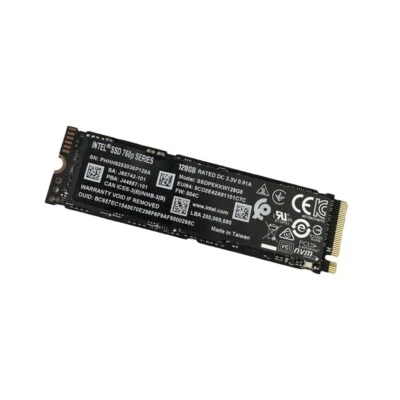 Intel 760P 128GB SSD M.2 2280 NVMe PCIe 3.0x4 Solid State Drive SSDPEKKW128G8 - Image 1 of 4