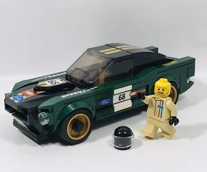 LEGO 1968 Ford Mustang Fastback 75884 Speed Champions Bau Spielzeug Auto Rennen - Bild 1 von 8