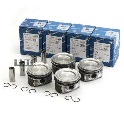 4x Kolben Satz Für Mercedes-Benz M274.920 2,0 W205 S205 X204 W212 C200 C300 E250 - Bild 1 von 4