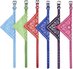 Cosmos Pet Bandana Puppy Dog Scarf Collar Neckchief with Adjustable Buckle for D - Picture 1 of 7