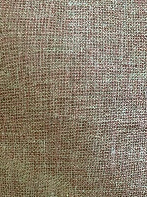 1.25 mtrs of soft coral tweed upholstery fabric - Image 1 of 3