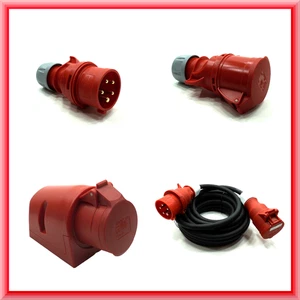 Stecker Kupplung 16A 32A CEE Verlängerung 10m 5x2,5mm² Kraftstrom Verbindung a - Bild 1 von 21