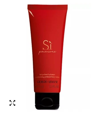 Loção Corporal Perfumada Hidratante Feminina Si Passione by Giorgio Armani 2,5 oz - Imagem 1 de 4