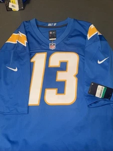 Nike NFL LA Chargers Blue Jersey #13 Keenan Allen On Field Sz YouthXL NWT $100 - Picture 1 of 10