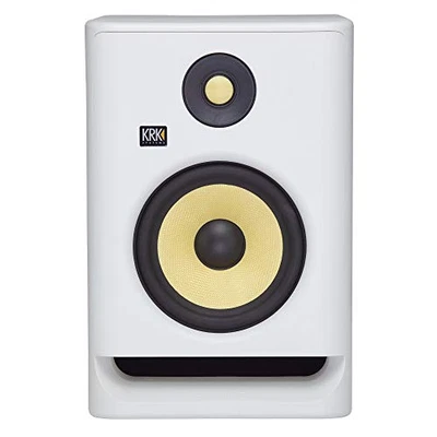 KRK RP7 Rokit 7 G4 Professional Bi-Amp 7" Powered Studio Monitor, White Noise - Image 1 of 4