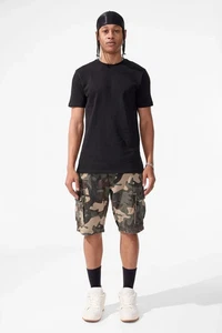 Nuevo Jordan Craig OG - Xavier Camuflado Cargo Shorts Woodland Talla 36 ¡Nuevo! - Imagen 1 de 3
