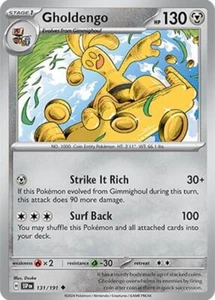 Gholdengo Surging Sparks Pokémon TCG 131/191 Regular Uncommon  - Picture 1 of 1