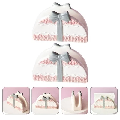  2 Pcs Porta Tovaglioli Cucina Portatovaglioli Da Tavola Decorazioni Per Moderno - Immagine 1 di 4