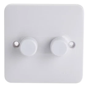 Schneider Lisse GGBL6022LMS 2G 2W WHITE 100W - Picture 1 of 1