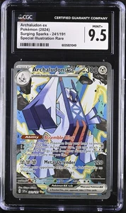 Archaludon EX 241/191 Sv08: Surging Sparks Special Illustration Rare CGC 9.5 - Picture 1 of 3