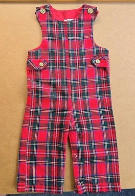 Mono a cuadros rojo vintage - Little Goodies de Good Lad talla 24 meses Foto 1 de 4