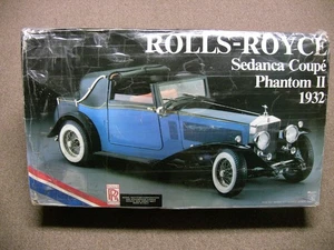 Pocher Rolls-Royce Sedanca Coupe Phantom II 1932 1/8 Scale COMPLETE, Not Started - Picture 1 of 11