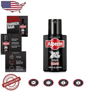 Herren Gray Attack Shampoo 6,76 flüssige Unzen natürlicher Farbeffekt stärkeres volleres Haar - Bild 1 von 8