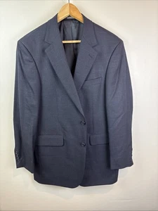 Botany 500 Wollblazer Gr. 38R Blau Windowpane Glen Plaid - Bild 1 von 13