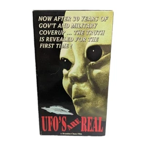 UFO's Are Real VHS Brandon Chase Film Government Conspiracy Aliens 1979/1993 - Picture 1 of 5