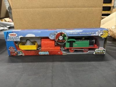 Trackmaster GINA Tren Motorizado GDV33 Mattel 2019 Digs and Discoveries Taladro H9 Foto 1 de 4