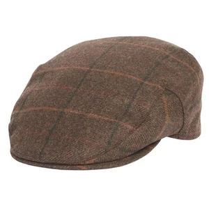 Barbour Crieff Flat Cap Brown - Picture 1 of 1