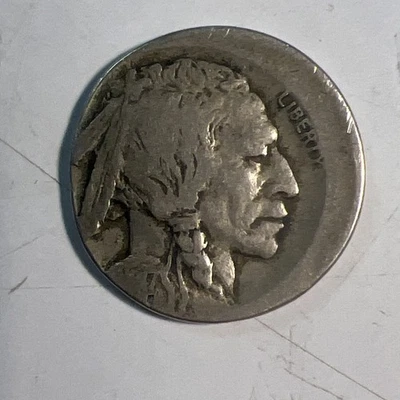 1917 Buffalo Nickel Struck 15% Off-Center  - Image 1 of 2
