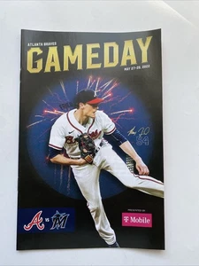MAX FRIED Atlanta Braves Baseball 2022 Official Gameday Program SGA NYY Yankees - Picture 1 of 2