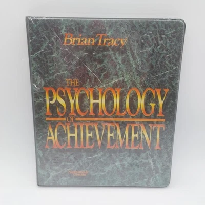 Brian Tracy "THE PSYCHOLOGY OF ACHIEVEMENT" 6-Cassettes (12 sessions) audio book - Image 1 of 4