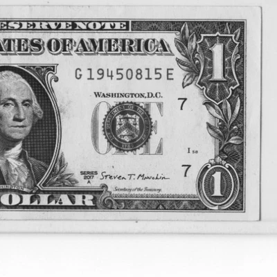 $1 BIRTHDAY/"VICTORY OVER JAPAN DAY" NOTE "19450815"; AUGUST 15, 1945 - Image 1 of 3