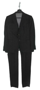 Neu mit Etikett 48R x 40 Pino by Pino Porte moderne Passform Wollmischung Herrenanzug in Schwarz $ 798 - Bild 1 von 16