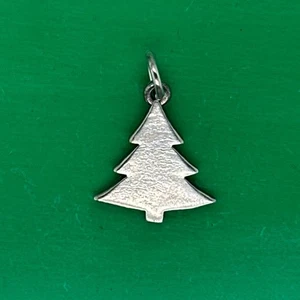 Retired James Avery Sterling Silver Christmas Tree Charm / Pendant - Bild 1 von 3