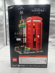 LEGO Ideas: 21347 Box telefonico rosso Londra NUOVO (C2-A4) - Foto 1 di 5