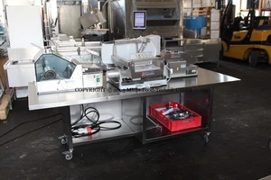 KUCHLER SAM PX3 Vollautomatische Aufschnittmaschine & Verpackungsstraße + Tisch - Picture 1 of 9