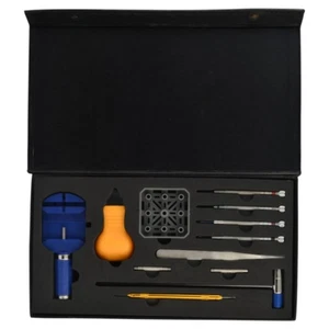 DELUXE 12 WATCH STRAP OR LEATHER RUBBER BAND CHANGING TOOL KIT FOR KENNETH COLE - Picture 1 of 3