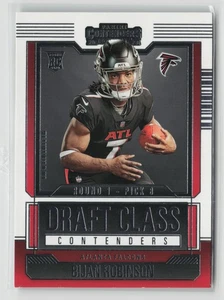 2023 Panini Contenders Bijan Robinson RC #2 Atlanta Falcons - Foto 1 di 2