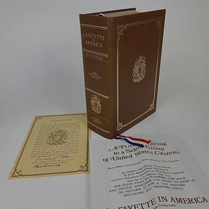 Lafayette In America by Louis Gottschalk First Bicentennial Edition &Certificate - Imagen 1 de 14