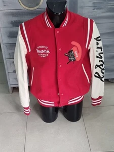 Disclaimer Giacca Mod. College Uomo Man Nuovo Rosso TgL CD32 - Picture 1 of 7