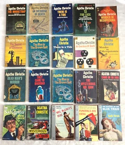 Poirot/Marple Agatha Christie CHOOSE YOUR TITLE: 1940-60'S Dell/Pocket PB # 13 - Picture 1 of 6
