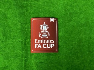 OFFICIAL THE EMIRATES FA CUP 2020-21 WINNERS 7 PATCH Aston Villa Liverpool - Picture 1 of 6