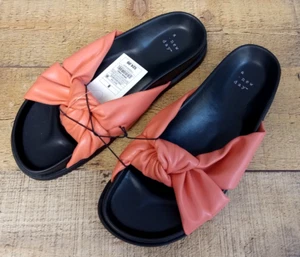 Women's Kaylin Knotted Slide Sandals - a New Day - Size US 8.0 - Picture 1 of 7