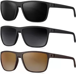 Polarized Sunglasses for Men, Lightweight Sun Glasses with UV Protection - Picture 1 of 6