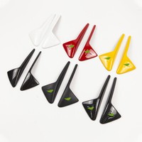 2Pcs/Set For Tesla Model 3 Y S X Side Camera Carbon Fiber ABS Protection ABS