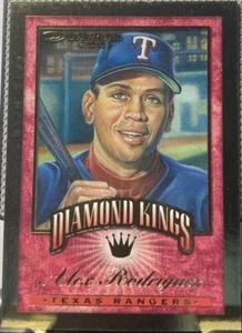 2001 Donruss Alex Rodriguez Diamond Kings Gold Promo #DK-1 - Picture 1 of 2