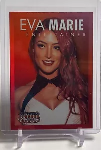 2015 Americana Red Parallel Card #54 - Eva Marie - Entertainer -W/Top Loader! - Picture 1 of 3