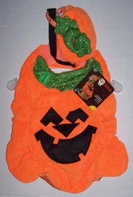 Petco Bootique Pumpkin Patch Pup Halloween Costume Dog Cat Pet Choose XXS XS M L - Image 1 of 3